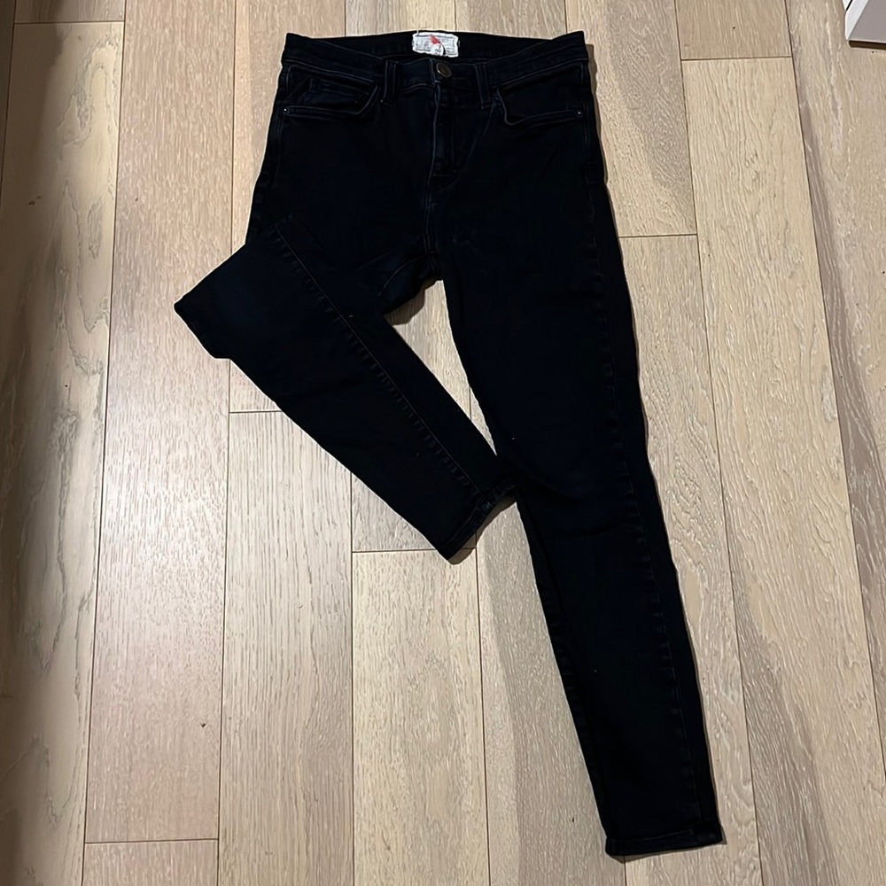 Current/Elliott High waist stiletto skinny jeans 28
